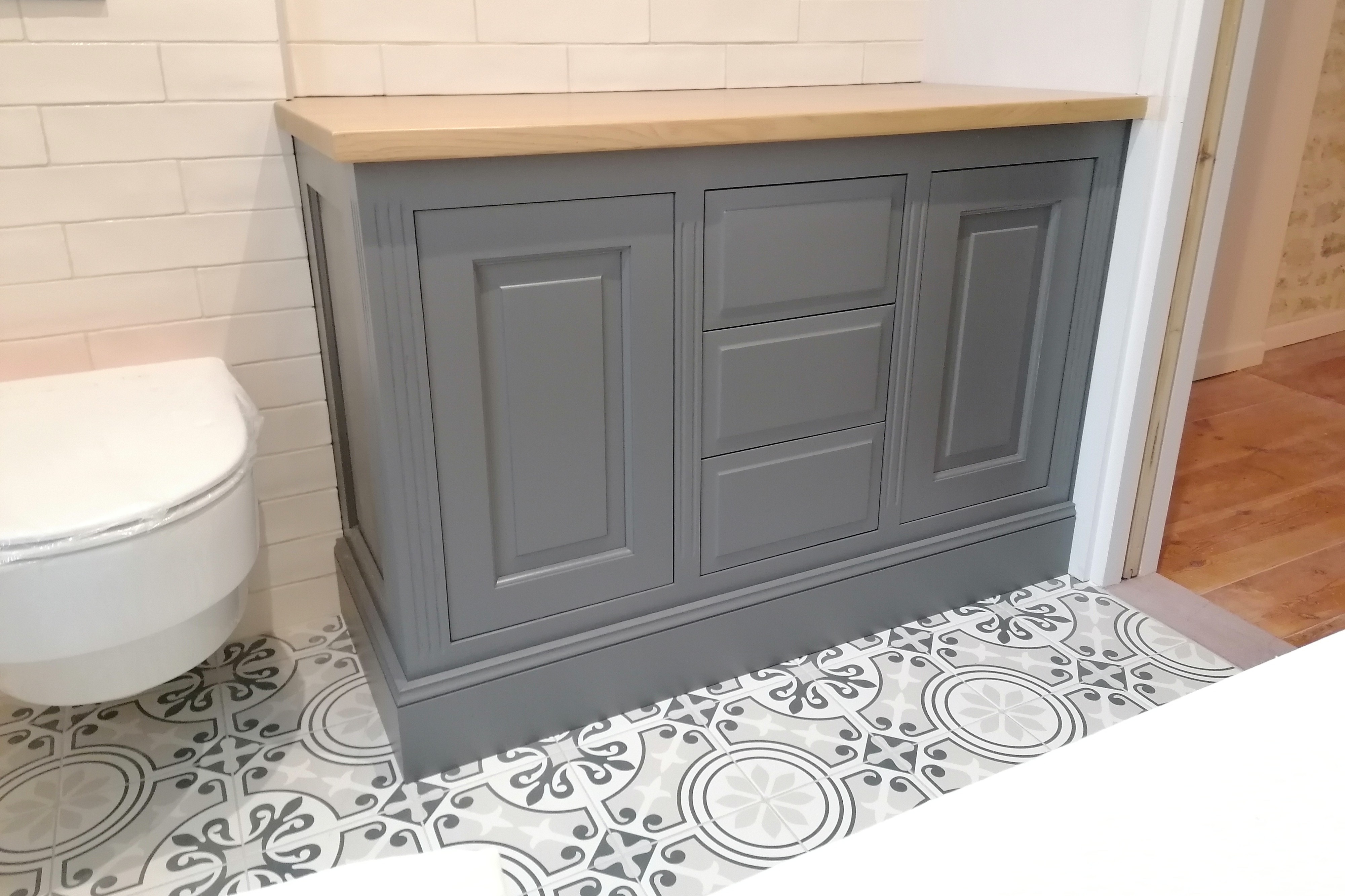 Meuble pour vasque - Atelier Cannelle