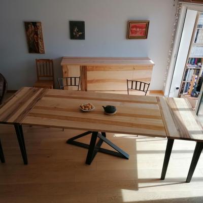 Buffet Table et rallonges - Atelier Cannelle