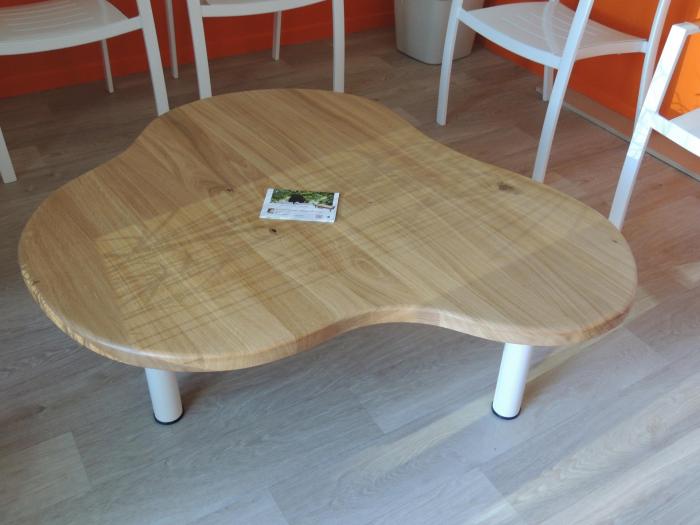 Tables formes arrondies